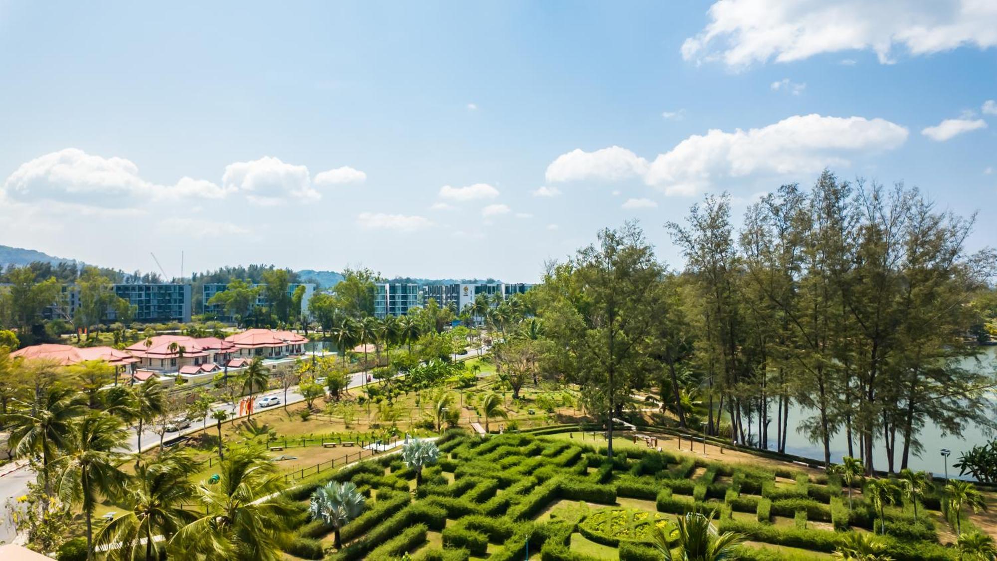 Апартаменты В Лагуне Skypark C Видом На Гольф Поле Bangtau-part Kültér fotó